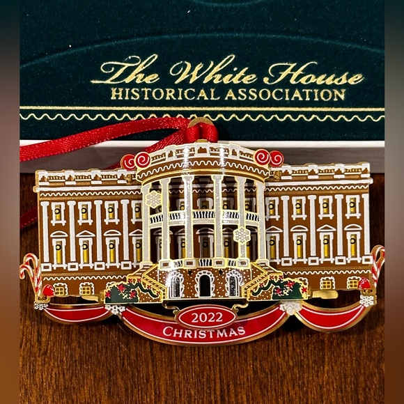 White House Historical Association 2022 White House Christmas Ornament - Picture 5 of 9
